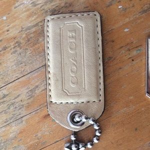 COACH handbag hang tag